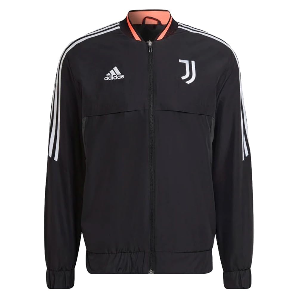 adidas Juventus ブラックジャケット M Amazon.com: adidas JUVENTUS 2022/2023 ANTHEM JACKET (BLACK